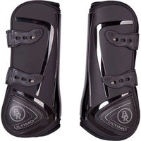 Produktbild von BR Ultimo Sehnenschoner Gamaschen Schwarz aus Neopren für Vollblut - 1 Stk.