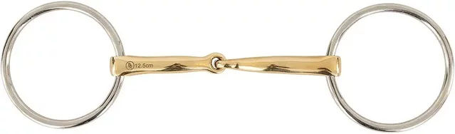 Produktbild von BR Wassertrense Soft Contact Magic mit gebogenem Bruch in Gold aus Edelstahl