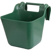 Produktbild von BR Young Line Futtertrog für Pferde aus Kunststoff grün 13 Liter - 13,5 l