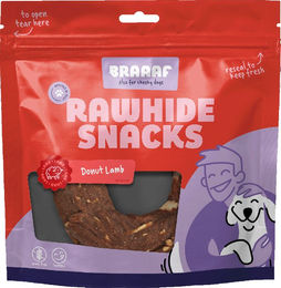 Braaaf Hundekausnack Donut Lamm und Fisch getreidefrei und glutenfrei 120 g - 120 g – Bild 1 von 7
