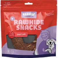 Produktbild von Braaaf Hundekausnack Donut Lamm und Fisch getreidefrei und glutenfrei 120 g - 120 g