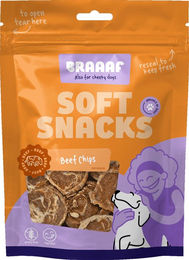 Braaaf Hundesnack Beef Steak Chips Rind und Fisch Getreidefrei 85 g - 85 g – Bild 1 von 7