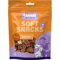 Produktbild von Braaaf Hundesnack Beef Steak Cubes Rind und Fisch getreidefrei 85 g - 85 g