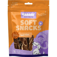 Produktbild von Braaaf Hundesnack Beef Steak Filet Rind und Fisch getreidefrei mit hohem Fleischanteil 85 g - 85 g