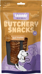 Braaaf Hundesnack Butchery Rinderluftröhre Monoprotein Getreidefrei 85 g - 85 g – Bild 1 von 5