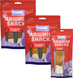 Braaaf Hundesnack gepresste Kauknochen Huhn 130 g - 2 x 60 g – Bild 1 von 13
