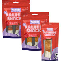 Produktbild von Braaaf Hundesnack gepresste Kauknochen Huhn 130 g - 2 x 60 g