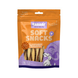 Braaaf Hundesnack Kausnack Twisted Sandwich Huhn und Fisch getreidefrei 85 g - 85 g – Bild 1 von 4
