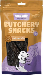 Braaaf Hundesnack Lammleber Bites Monoprotein 120 g - 120 g – Bild 1 von 5