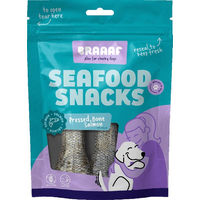 Produktbild von Braaaf Hundesnack Seafood Fisch Knochen Lachs Hypoallergen Monoprotein 100 g - 100 g