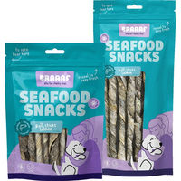 Produktbild von Braaaf Hundesnack Seafood Lachs Roll Sticks Hypoallergen Getreidefrei 70 g - 70 g
