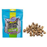 Produktbild von Braaaf Hundesnack Seafood Lachswürfel aus Trockenfleisch Hypoallergen Monoprotein 70 g - 70 g