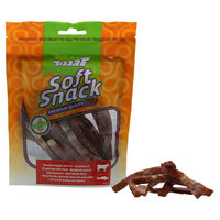 Produktbild von Braaaf Hundesnack Soft Snack Slices Rind und Fisch getreidefrei und sensitive für alle Altersstufen - 85 g
