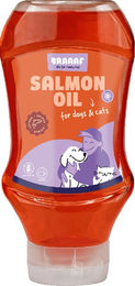 Produktbild von Braaaf Lachsöl Haut und Fell Supplement 2 x 500 ml Getreidefrei und Glutenfrei - 2 x 500 ml