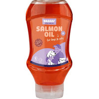 Produktbild von Braaaf Lachsöl Haut und Fell Supplement 2 x 500 ml Getreidefrei und Glutenfrei - 2 x 500 ml