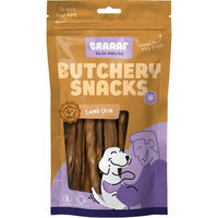 Produktbild von Braaaf Lammhaut Monoprotein Naturkaukartikel 120 g - 100 g