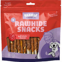 Produktbild von Braaaf Roll Sticks Huhn Kausnack für Hunde getreidefrei und glutenfrei 2 x 30 Stück - 2 x 30 Stk.