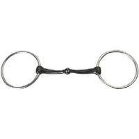 Produktbild von Brad Ren's 2-Ring Gebiss aus Edelstahl in Silber und Schwarz