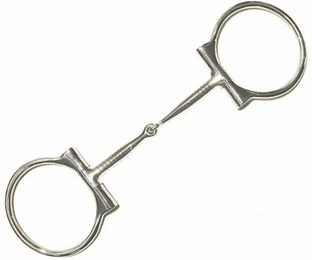 Produktbild von Brad Ren's 2-Ring Gebiss aus Weicheisen in Silber
