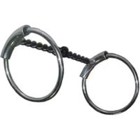 Produktbild von Brad Ren's Heunetz mit Draht aus Edelstahl in Schwarz und Silber 6 mm