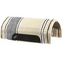 Produktbild von Brad Ren's Navajo-Pferdesattelunterlage aus Filz und Wolle in Beige