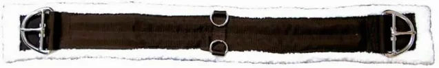 Produktbild von Brad Ren's Sattelgurt aus Nylon in Braun 34 Zoll
