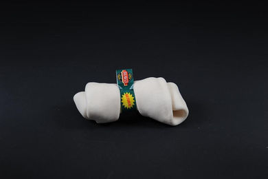 Produktbild von Bravo Rawhide Knoten Rind Kausnack für Hunde getreidefrei ohne Zusatzstoffe 12-15 cm