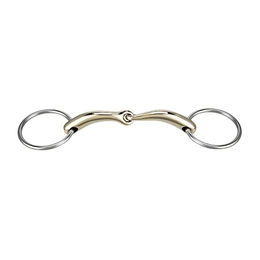 Bredow-Werndl Pronamic Unterlegtrense einfach gebrochen 14 mm Sensogan Silber – Bild 1 von 2