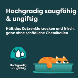 BreederCelect Natürliches Katzenstreu aus Recyclingpapier unparfümiert 10 Liter – Bild 1 von 4
