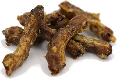 Breers Pet Food Hähnchenhälse getrocknet Hundeleckerlie Huhn getreidefrei und zuckerfrei 500 Gramm – Bild 1 von 1