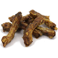 Produktbild von Breers Pet Food Hähnchenhälse getrocknet Hundeleckerlie Huhn getreidefrei und zuckerfrei 500 Gramm