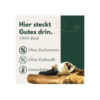 Produktbild von Breers Pet Food Rinderkopfhaut mit Fell getrocknet Hundekausnack getreidefrei 2 kg