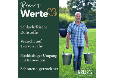 Produktbild von Breers Pet Food Rinderkopfhaut mit Fell getrocknet Kausnack für Hunde Adult 5 kg getreidefrei und zuckerfrei
