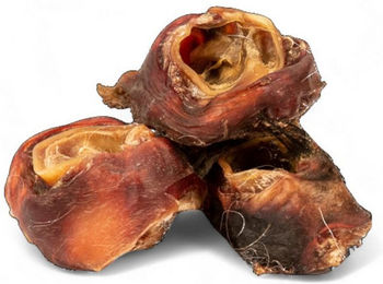 Produktbild von Breers Pet Food Rinderohrmuscheln getrocknet 250g Hundeleckerlie getreidefrei und zuckerfrei