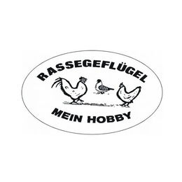Produktbild von Breker Autoaufkleber Geflügel Schwarz