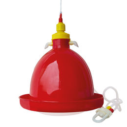 Breker Automatiktränke Niederdruck für Geflügel und Hühner aus Kunststoff in Rot – Bild 1 von 5