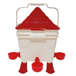 Breker Automatischer Tränkeeimer für Geflügel 8 Liter Rot – Bild 1 von 13