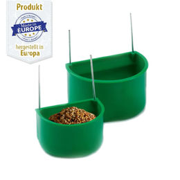Breker Bodenfutterstation für Vögel aus Kunststoff in Grün Größe S – Bild 1 von 3