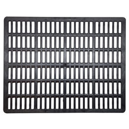 Breker Bodenrost für Kaninchen Stallrost aus Kunststoff Schwarz 58,5 x 49,0 cm – Bild 1 von 5