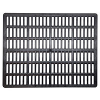 Produktbild von Breker Bodenrost für Kaninchen Stallrost aus Kunststoff Schwarz 58,5 x 49,0 cm