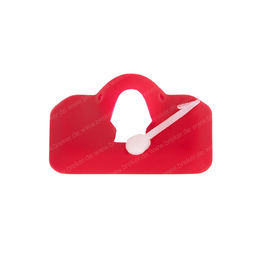 Produktbild von Breker Fasanenbrille mit Stäbchen in Rot für Hühner und Wildvögel