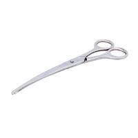 Produktbild von Breker Fellschere aus Edelstahl gebogen für Kaninchen und Kleintiere in Silber