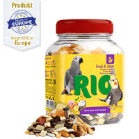 Produktbild von Breker Fruchtsnack für Großsittiche und Papageien ohne tierisches Protein 160 g
