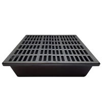 Produktbild von Breker Futter Auffangbecken mit Gitter für Futterautomaten 60 x 60 cm