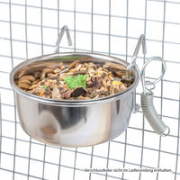Produktbild von Breker Futternapf aus Edelstahl einhängbar Silber 150 ml
