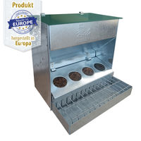 Produktbild von Breker Futternapf für Kanarienvögel und Wildvögel aus Metall in Silber