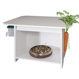 Breker Futterstation aus Kunststoff für Kaninchen Meerschweinchen und Degus in Weiß – Bild 1 von 5