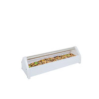 Produktbild von Breker Futtertrog mit Abwehrrolle für Tauben und Hühner 40 cm