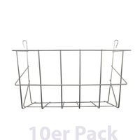 Produktbild von Breker Heuraufe aus Metall verzinkt 25 cm 10er Pack für Kaninchen und Kleintiere
