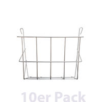 Produktbild von Breker Heuraufe aus Metall verzinkt für Kleintiere und Nager 20 cm 10er Pack